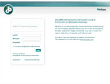 Tablet Screenshot of idb-inbas.de